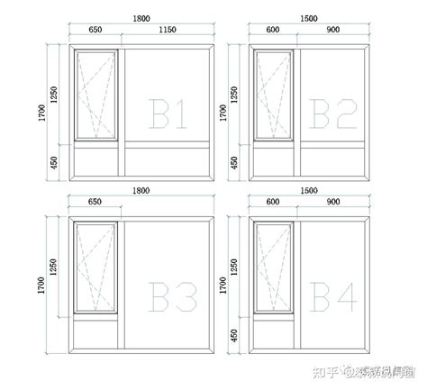 窗户尺寸|国家标准的平开窗扇高和宽的尺寸是多少？